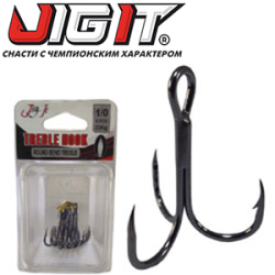 Jig It Round bend treble hooks