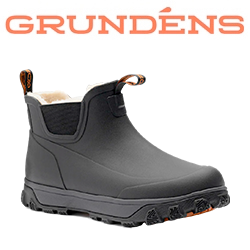 Grundens Deviation Sherpa Ankle Boot, Black