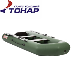 Лодка Тонар Капитан 280Тс зеленый