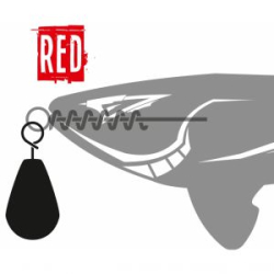 Груз X-Baits X Sinker Red Вес: 20 g