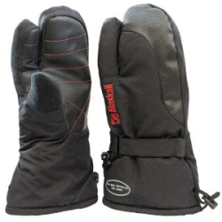 Варежки Alaskan Two Fingers  XL (AWGTFXL) черные