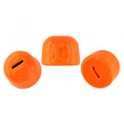 Груз крашеный Призёр "Пуля" для Спиралей JIG SPRING 8 гр, цвет 03-оранжевый, 3 шт/упак