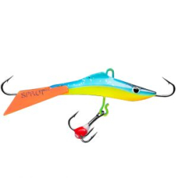 Балансир "Sprut" Mikari #9 (22g/75mm/LB + дополнительный тройник с фосфорной каплей)