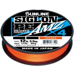 Плетёный шнур Sunline Siglon PEx4 AMZ 150m (OR) #1/12LB