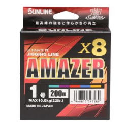 Шнур Sunline Amazer X8 200m #1/21LB