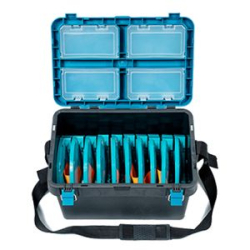 Ящик рыболовный Петрова в комплекте с 10-ю жерлицами 