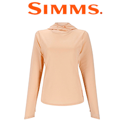 Simms Women's SolarFlex Hoody, Antigua Heather
