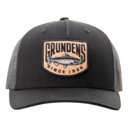 Бейсболка Grundens King Trucker, Black, One Size