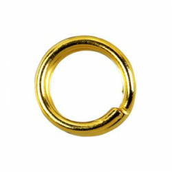 Кольцо заводное Owner Sprit Ring Regular gold №2 18шт