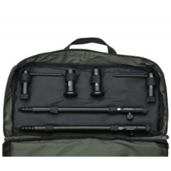 Набор стоек с буз-барами Carp Pro Rondel для 3-х удилищ алюминий black в сумке (CPRRSK3)