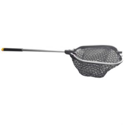 Подсачек плавающий GRFish, 2.25м, 60*50см, складная голова, силиконовая сетка (GRLN#101)