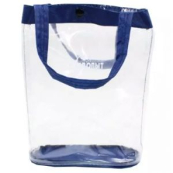 Косметичка Следопыт р.23х18х6 см, прозрачная, на кнопке