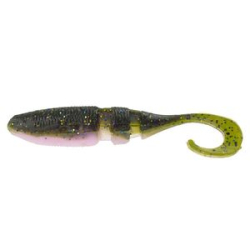 Эластичная приманка Lake Fork Sickle Tail Baby Shad цв. Violet Shad