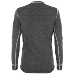 Фуфайка мужcкая Canadian Camper Trapper (шерсть мериноса 50%, полиэстер 47%, лайкра 3%) (цвет серый меланж, XL)