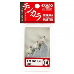 Набор мушек Vanfook TM-02 white crane