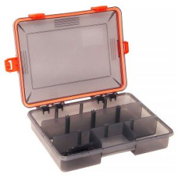 Коробка для приманок Kosadaka TB-S33S-SMK, 23*18*5см, герметичная, дымчатая