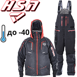 ХСН "Angler prosport", hardguard, черный (красные молнии)