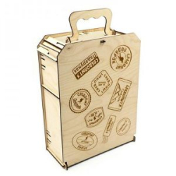 Коробка подарочная "Следопыт" из фанеры, 295х215х100 мм