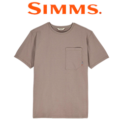Simms Harbor Pocket T-shirt, Sturgeon