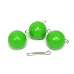 Груз ЧЕБУРАШКА (спорт) разборная-зеленая  10,0гр.