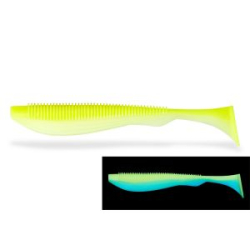 Силиконовая приманка Zemex Moby 6" цвет LS22, в уп. 3 шт