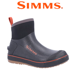 Simms Challenger 7" Deck Boot, Black