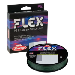 Плетеный шнур Berkley Flex Braid Moss Green 275m 0.20mm 11,2kg