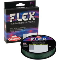 Плетеный шнур Berkley Flex Braid Moss Green 135m 0.35mm 23,1kg