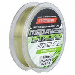 Леска Chimera Megastrong Crystal Emerald Color 50m #0.12