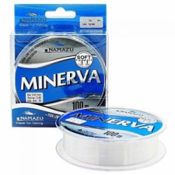 Леска Namazu Minerva, L-100 м, d-0,22 мм, test-4,35 кг, прозрачная