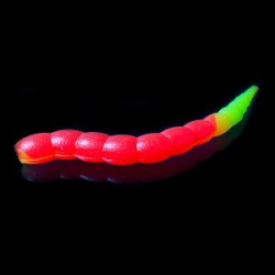 Силиконовая приманка Trout Baits Jara Buf Worm 65 (Сыр) Color #221