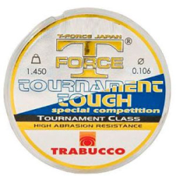Леска Trabucco T-Force Tournament Tough NEW, 150m Clear - 0.300mm 12.00kg