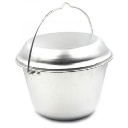 Котелок костровой "Следопыт" конический 6л, алюминиевый