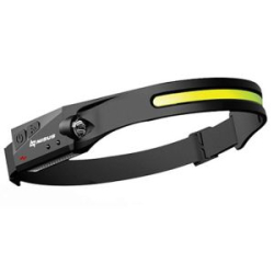 Фонарь налобный сенсорный Nisus Pro LED-120 LM, COB-340 LM, IPX4, USB (N-FN-HL65)