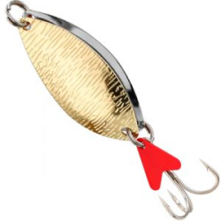 Блесна колеблющаяся Mikado Roach Double №2/18гр./5см - серебро-золото