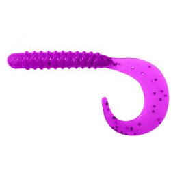Силиконовая приманка Pike Hunter Tail Grub 3" 7.6 см. #014 Sliva (UV) (10 шт)