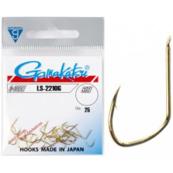 Крючки Gamakatsu LS-2210G Gold №14 25шт.