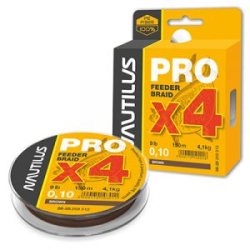 Шнур Nautilus Pro Feeder Braid Brown d-0.10 4.1кг 9lb 150м