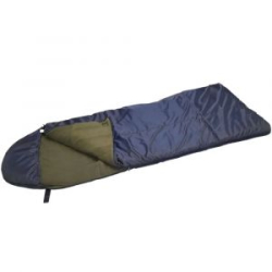 Спальный мешок с капюшоном "Следопыт", 190+35х90см, утеплитель т/ф 300г/м2, подкл. ХЛ/Б 140г, цв. в ассортименте