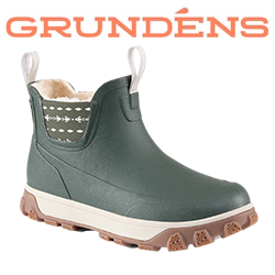 Grundens Women's Deviation Sherpa Ankle Boot, Deep Depths