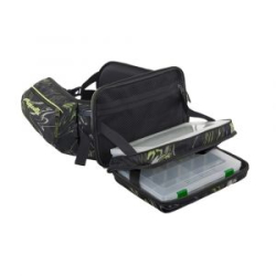 Пояс разгрузочный Aquatic ПР-04ДР с коробками fisherbox (цвет: dark river)