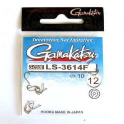 Крючок Gamakatsu LS-3614F  N/L №8 (9шт.)