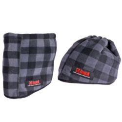 Шарф Alaskan флисовый, серый/черн (AACC1803/1)