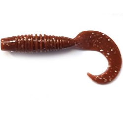 Силиконовая приманка Croxy Twisty Ribs LT 2,2" цвет 23 (уп/9шт)