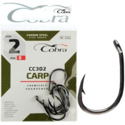 Крючки Cobra CARP сер. CC302 разм.006 10шт. с лопаткой