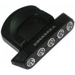 Фонарь светодиодный большой Kosadaka BCL12 регулируемый с креплением на бейсболку