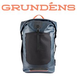 Grundens Bootlegger Waterproof Roll Top Backpack, Dark Navy, 30л