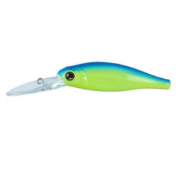 Воблер Herakles Stunt 60F цвет Blue Back Chartreuse