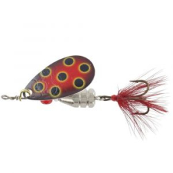 Блесна Kuusamo Kuf-Lippa 7гр. (с опереньем) BL/R-S