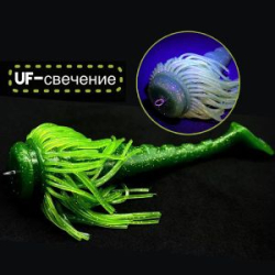 Силиконовая мышь однохвостая Brialin "Maskinong" цвет №5